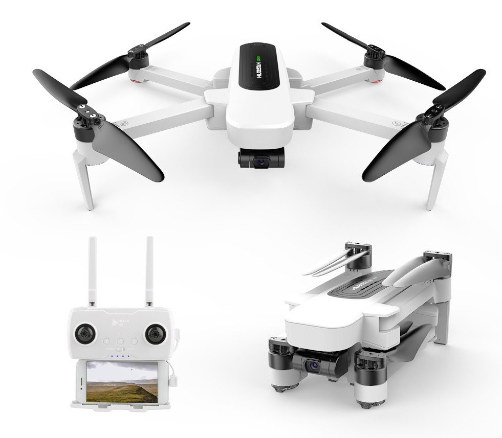 Combo Flycam Hubsan ZINO 2 PIN và Balo