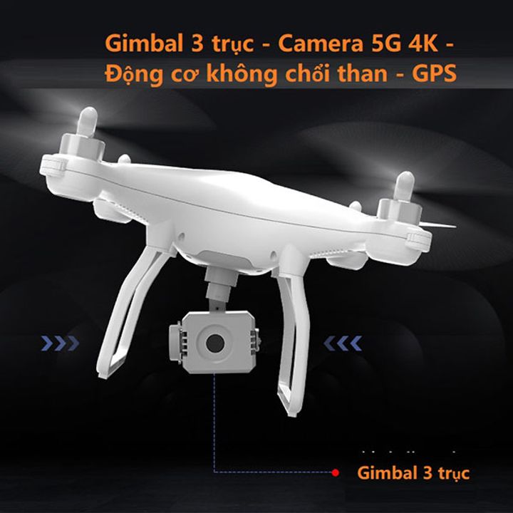 Flycam L5 Pro Camera 4K Gimbal chống rung 3 trục