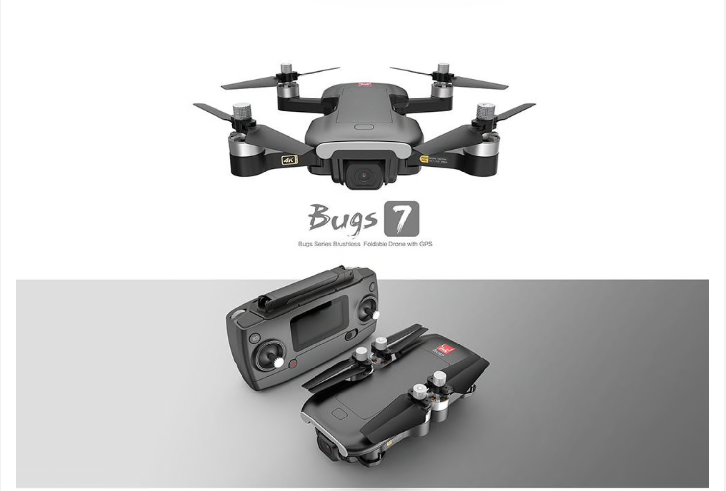 Flycam MJX Bugs 7 Camera 4K