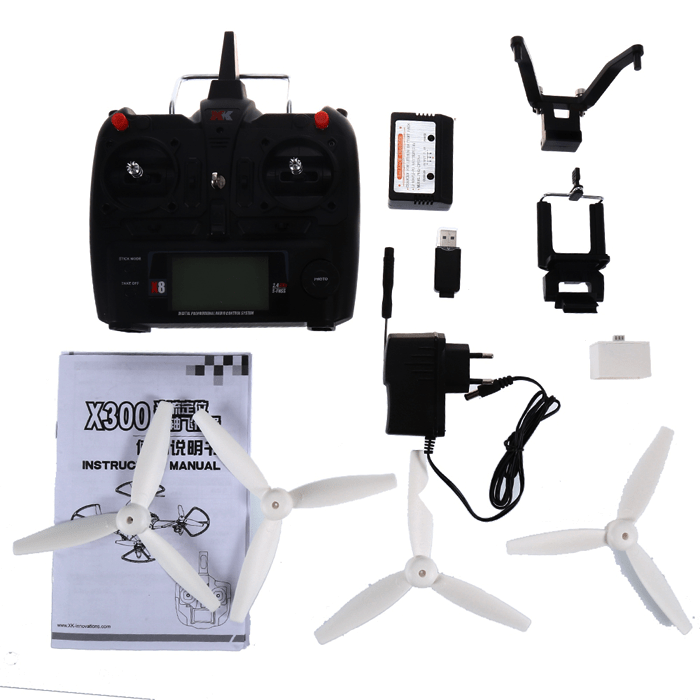 Flycam XK X300 - cảm biến hồ quang