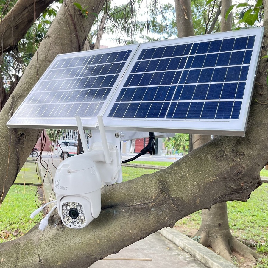 Camera yossee dùng SIM 4G năng lượng mặt trời