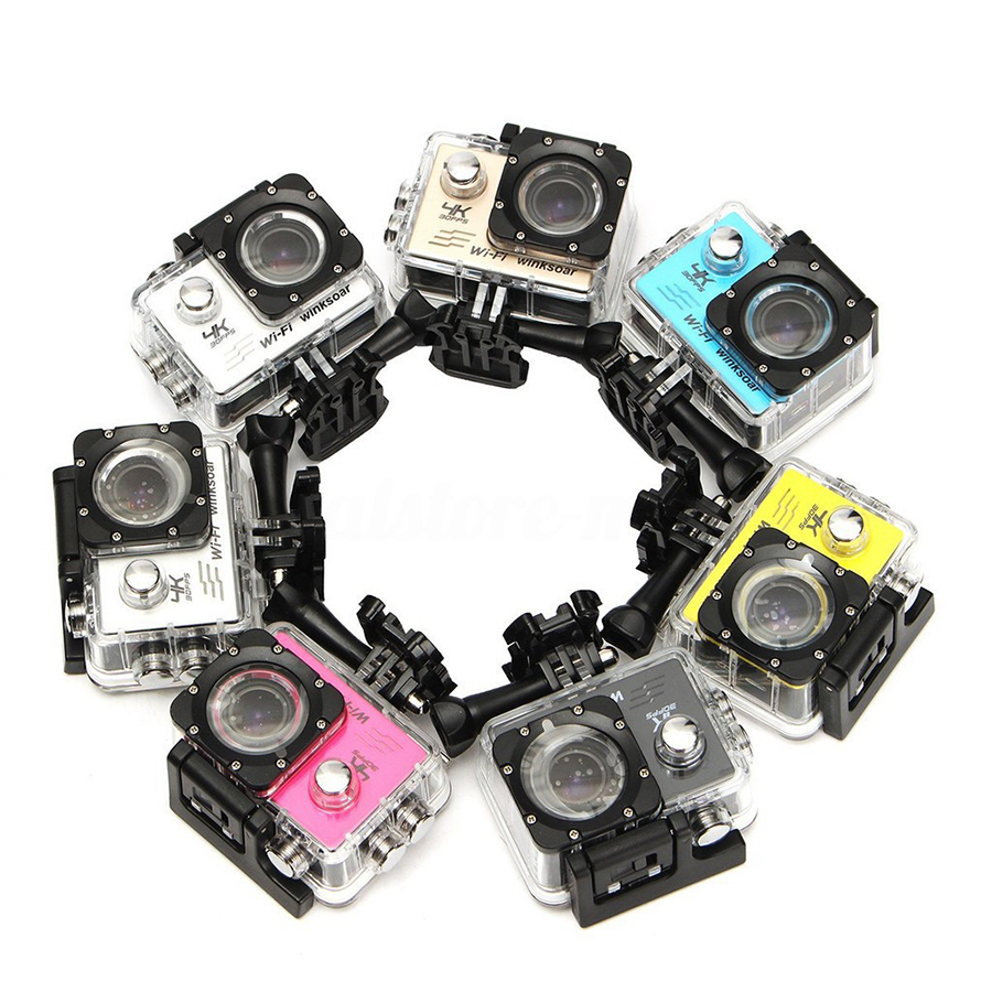 Camera hành trình gắn mũ Sportcam A19 4K Wifi