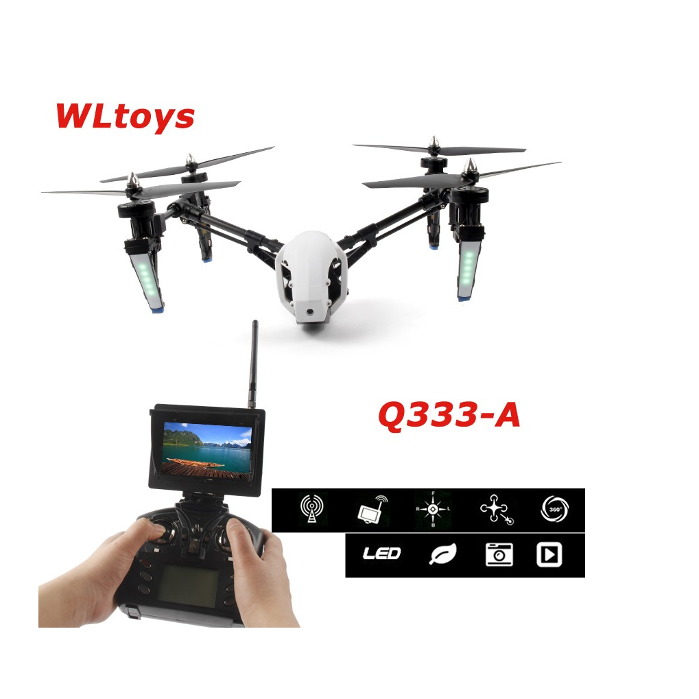 Flycam Wltoys Q333A truyền hình trực tiếp LCD