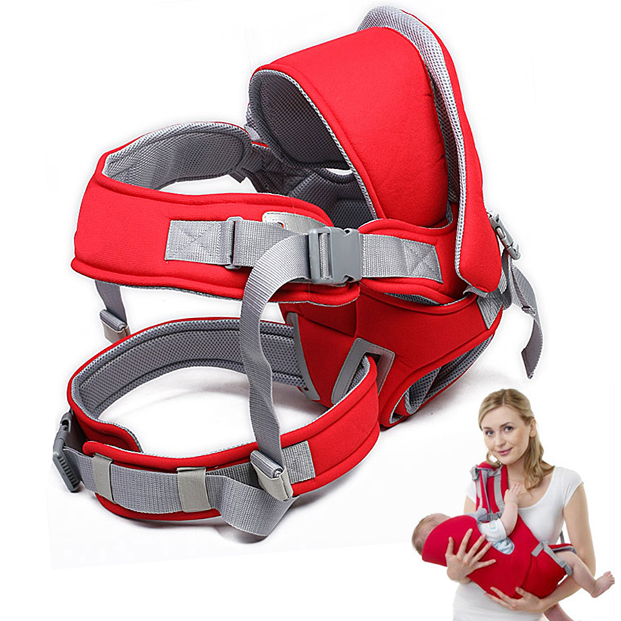 Đai địu em bé 6 tư thế M5 - Chất liệu cotton cao cấp bền thoáng mát