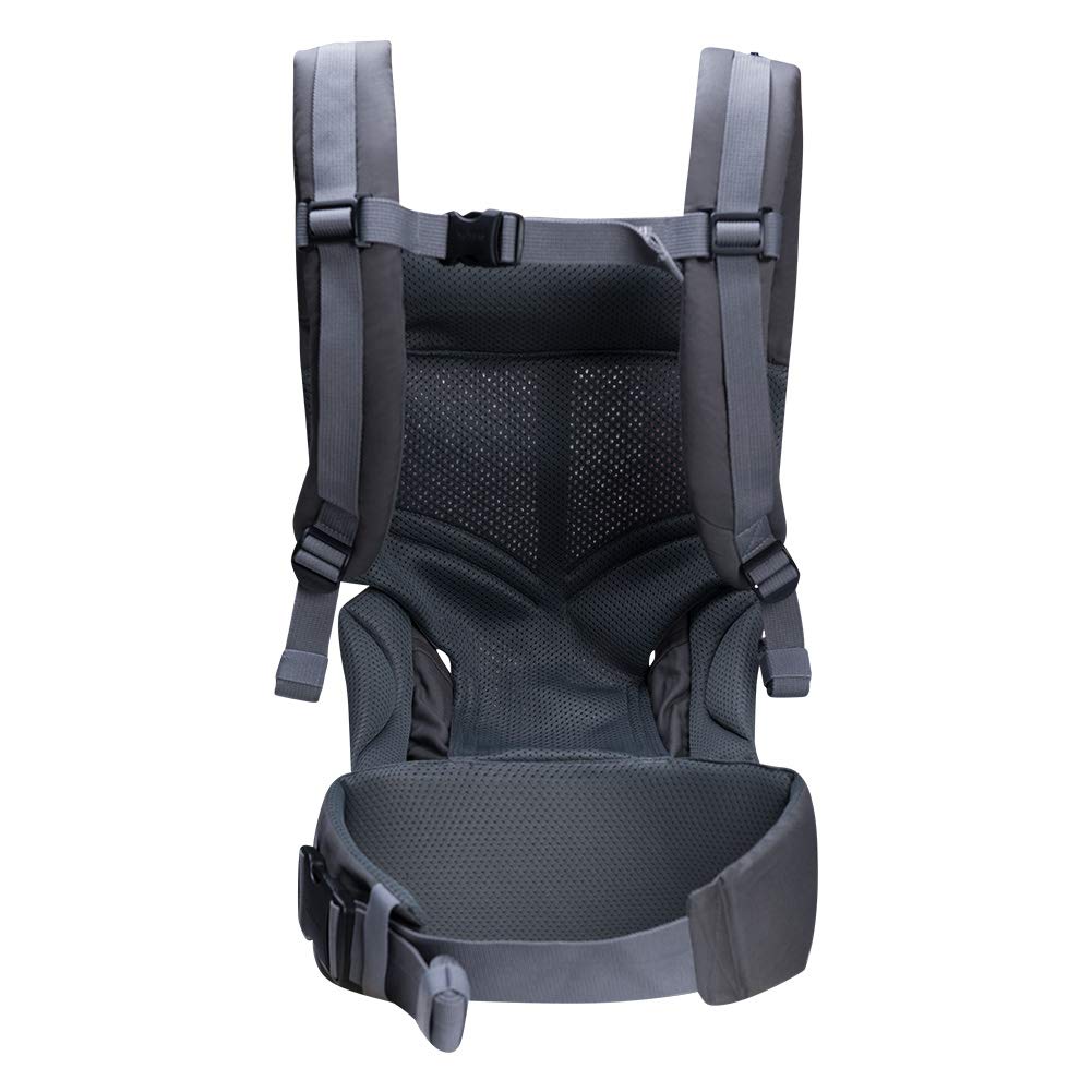 Địu cho bé đa năng cao cấp Bebamour Bebear Baby Wrap Carrier có mũ che