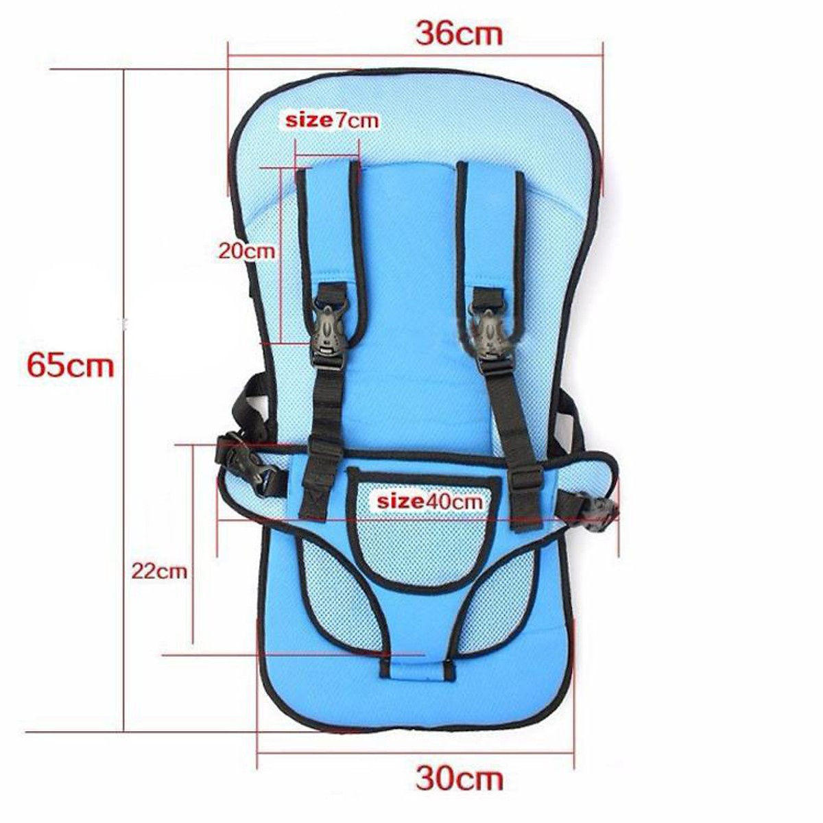 Địu cho bé ngồi an toàn trên ghế ô tô Nautilus N5