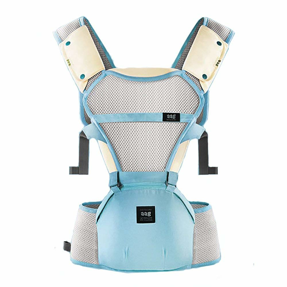 Địu cho em bé 4 tư thế AAG - Có ghế chống gù