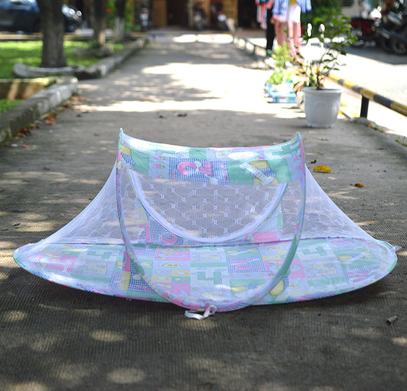 Mùng chụp chống muỗi cho bé (không nệm lót)