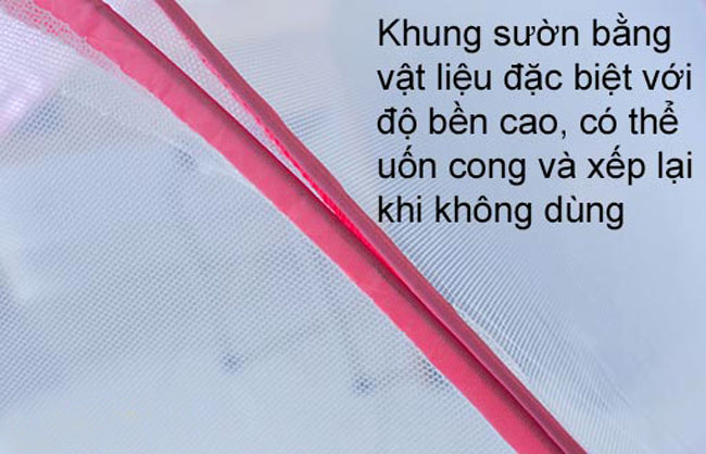 Mùng chụp tự bung 180 Cm chống muỗi, côn trùng