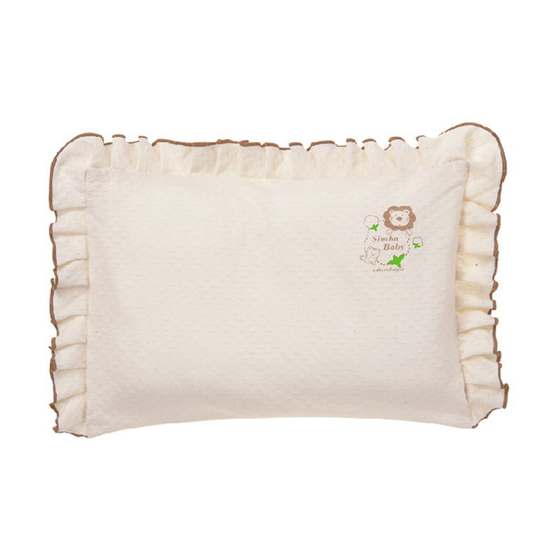 Gối bọc viền nhúng vải bông hữu cơ simba (Organic)