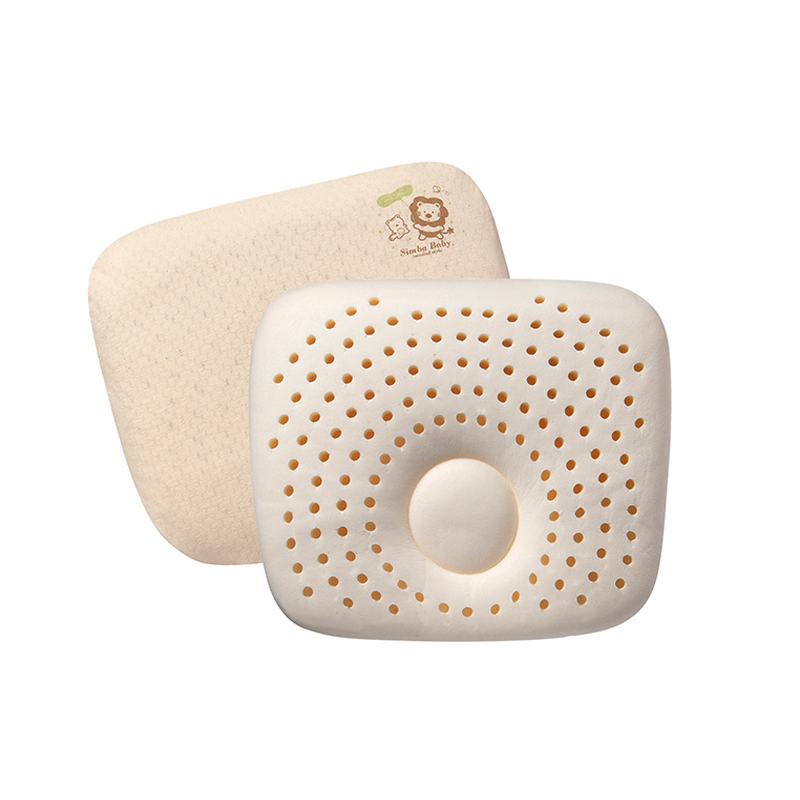 Gối cao su chống ngạt thoáng khi bọc vải bông hữu cơ simba Organic