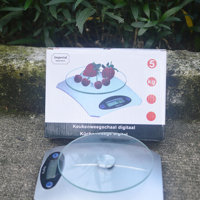 Cân điện tử nhỏ gọn M9 mặt kính cường lực