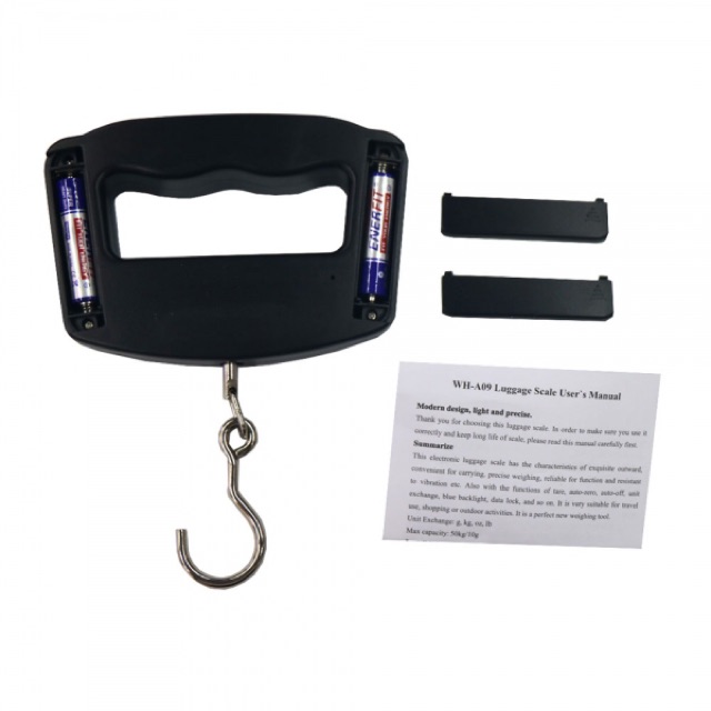 Cân móc điện tử xách tay bỏ túi K10 - Max 50Kg/10g