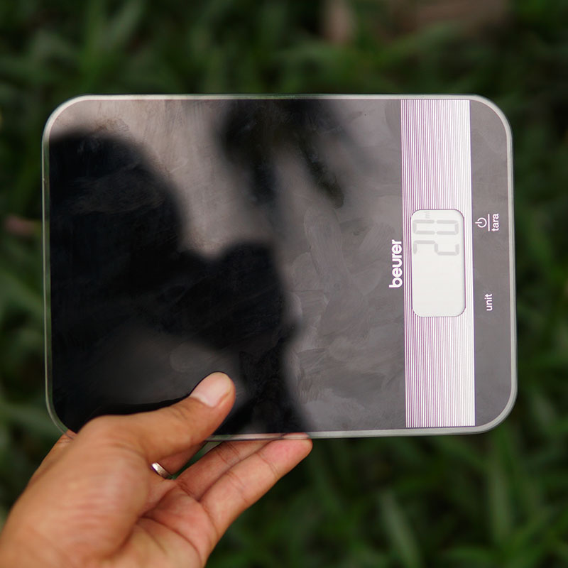 Cân Nhà Bếp Beurer KS19 chính hãng màu đen - Dãi 1g - 5Kg