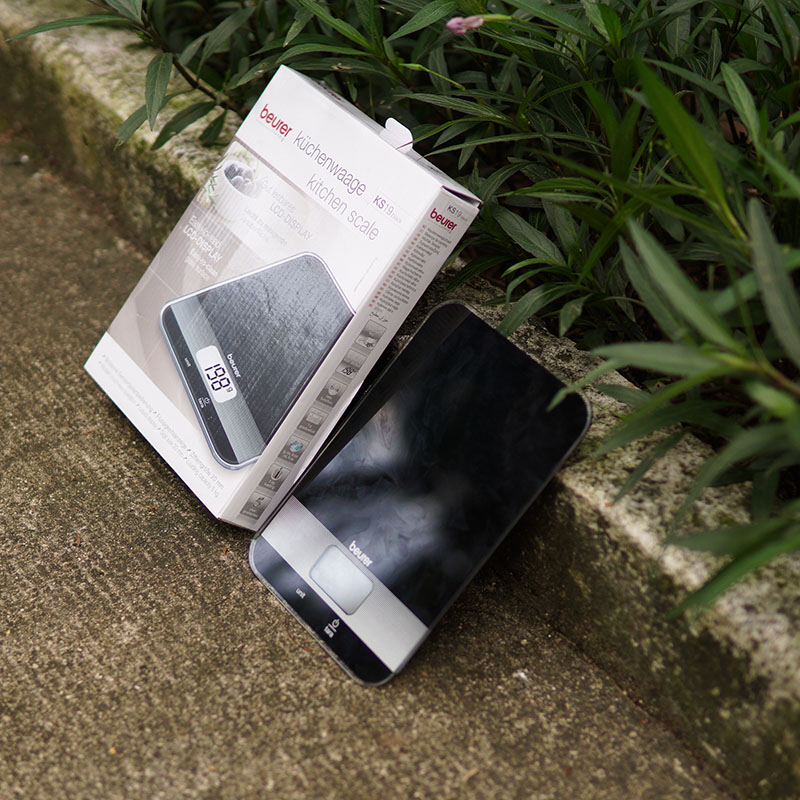 Cân Nhà Bếp Beurer KS19 chính hãng màu đen - Dãi 1g - 5Kg
