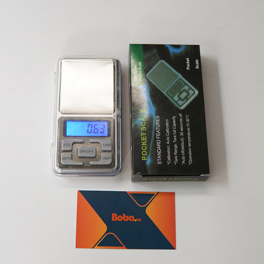 Cân điện tử mini H200 N1 chính xác cao và nhỏ gọn 0.01 - 500g