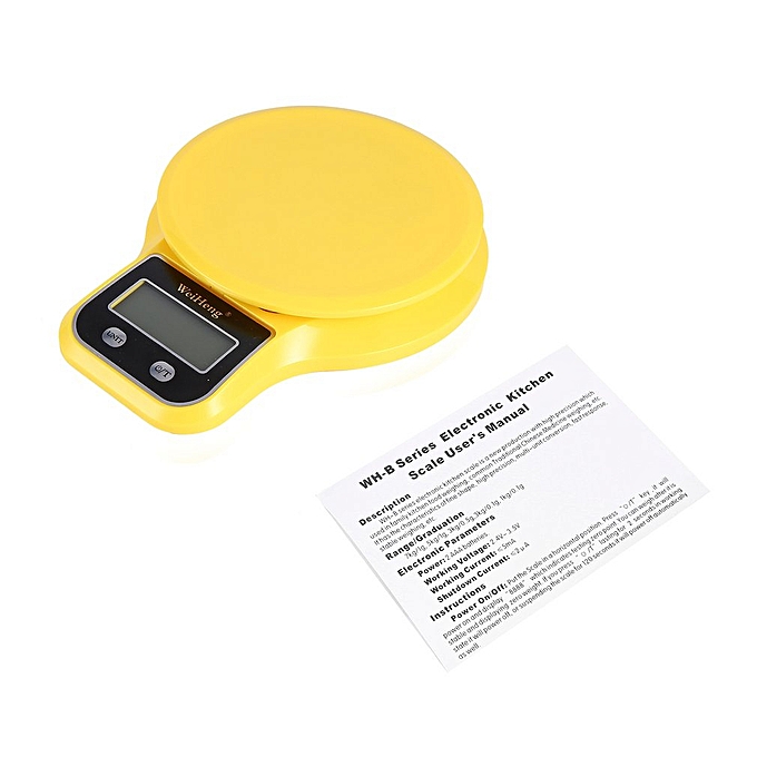 Cân nhà bếp Kitchen Scale WHB 21LW 5Kg - Kèm mâm chứa 1L