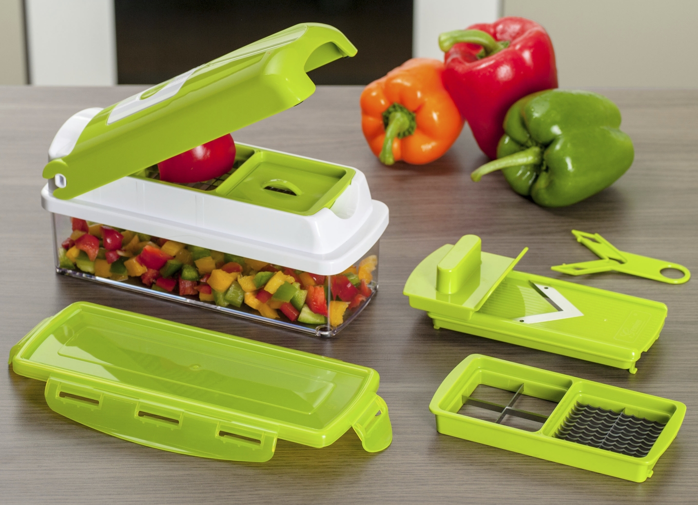 Bộ cắt gọt rau củ quả Nicer dicer Plus