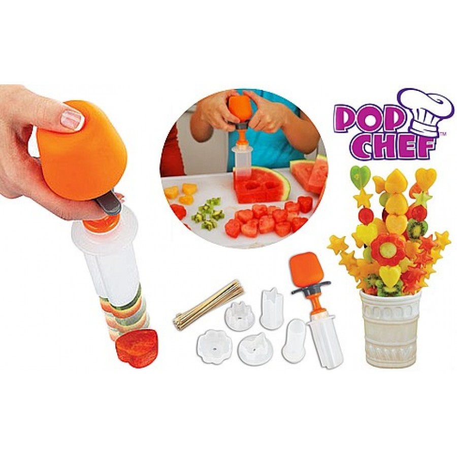 Khuôn cắt trái cây siêu nhanh Pop Chef