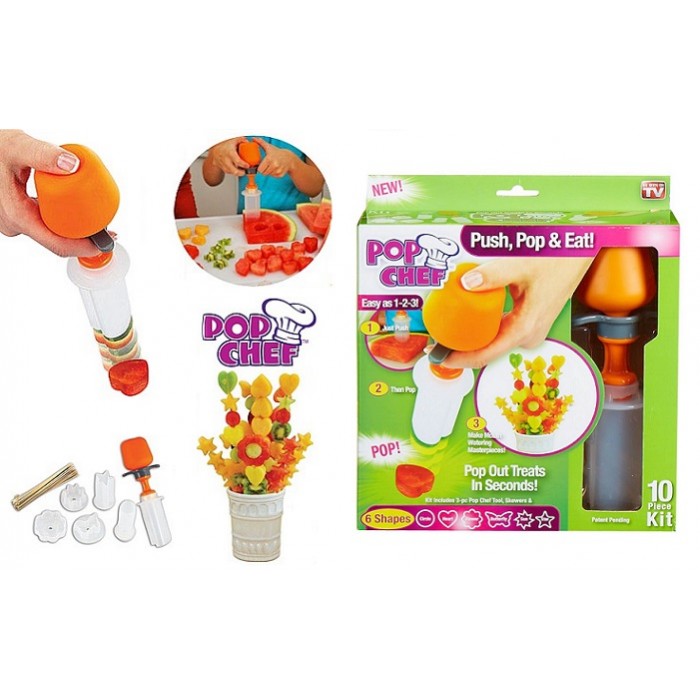 Khuôn cắt trái cây siêu nhanh Pop Chef