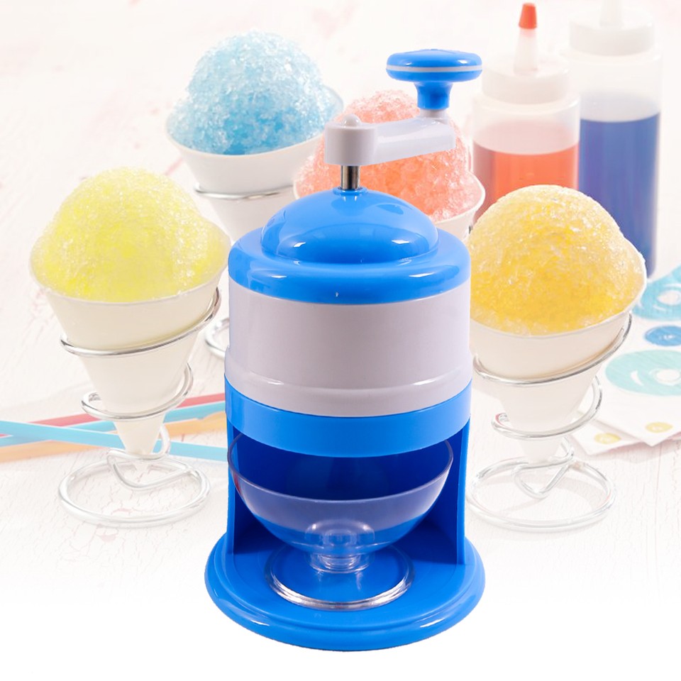 Máy bào đá tuyết mini quay bằng tay