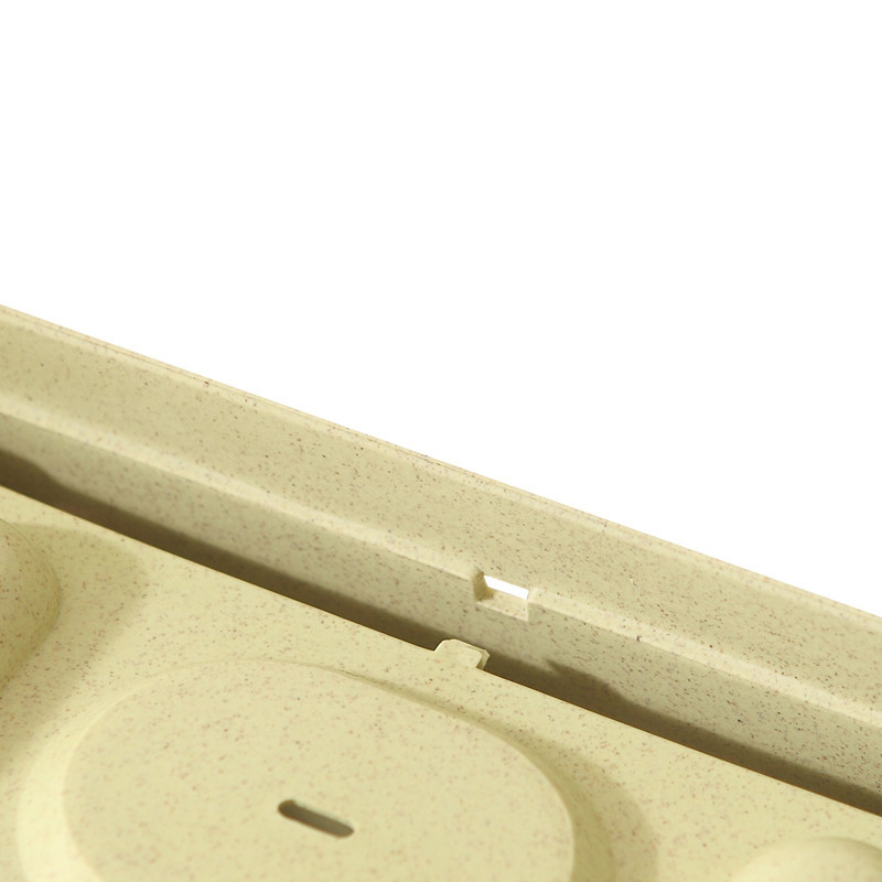 Bộ dụng cụ đựng kem đánh răng lúa mạch TH271 - Đầy đủ ly