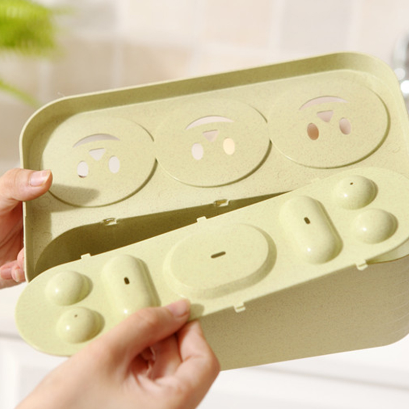 Bộ dụng cụ đựng kem đánh răng lúa mạch TH271 - Đầy đủ ly