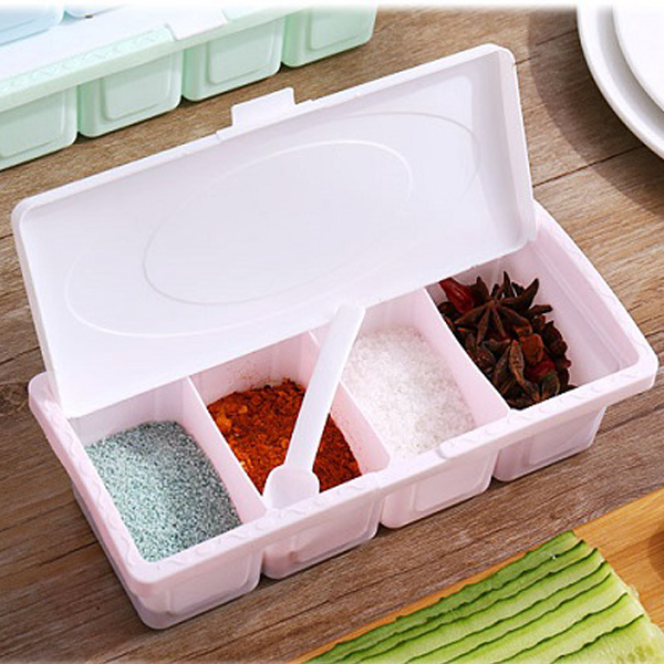 Hũ đựng gia vị 4 trong 1 TT002