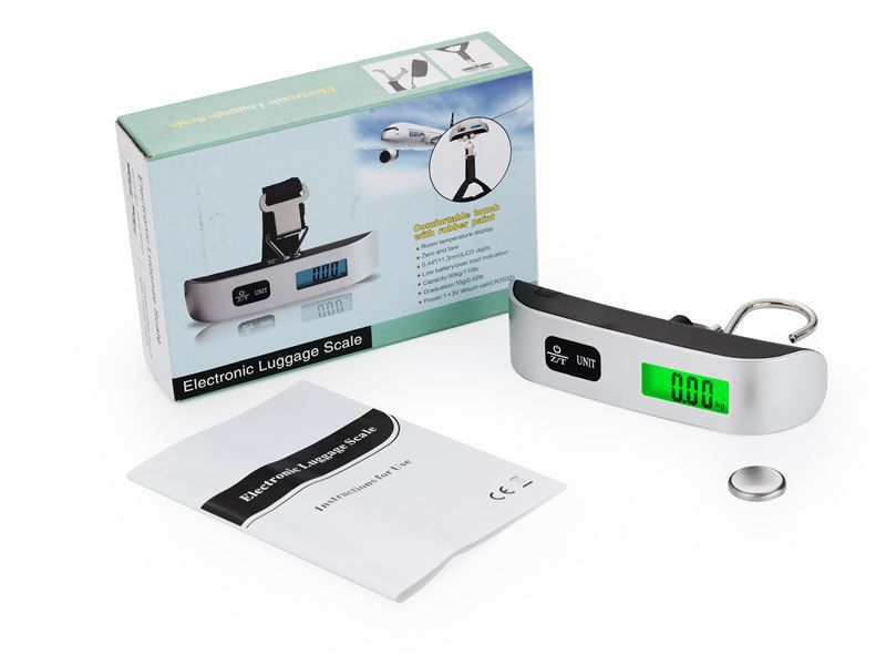 Cân hành lý xách tay cân bán hàng 50kg có móc