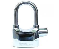 Ổ khóa báo động Kinbar AlarmLock mẫu dài chống cắt - Full Silver