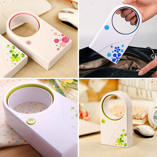 Quạt không cánh mini cầm tay Blue Tree