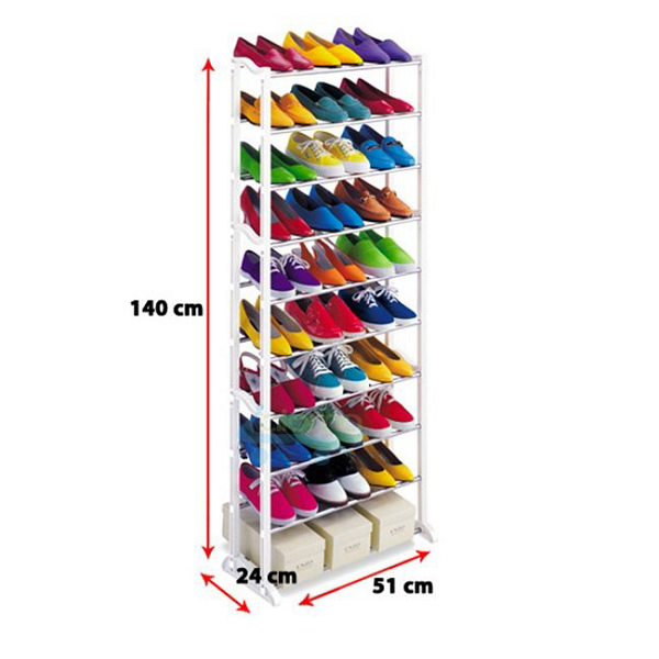 Kệ để giày dép 10 tầng