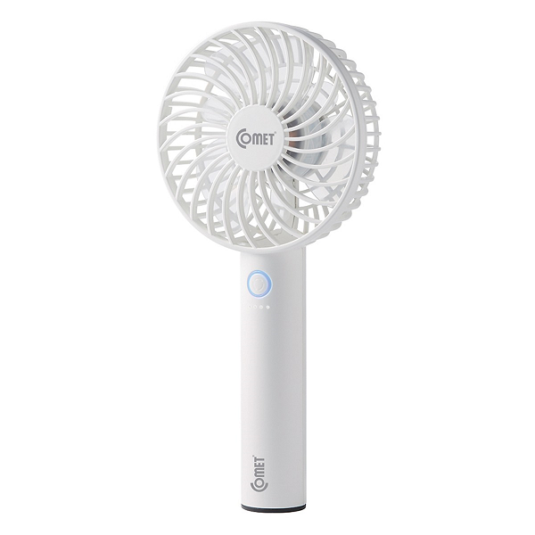 Quạt Cầm Tay Cao Cấp Comet CRF1004 (Trắng/ Hồng)