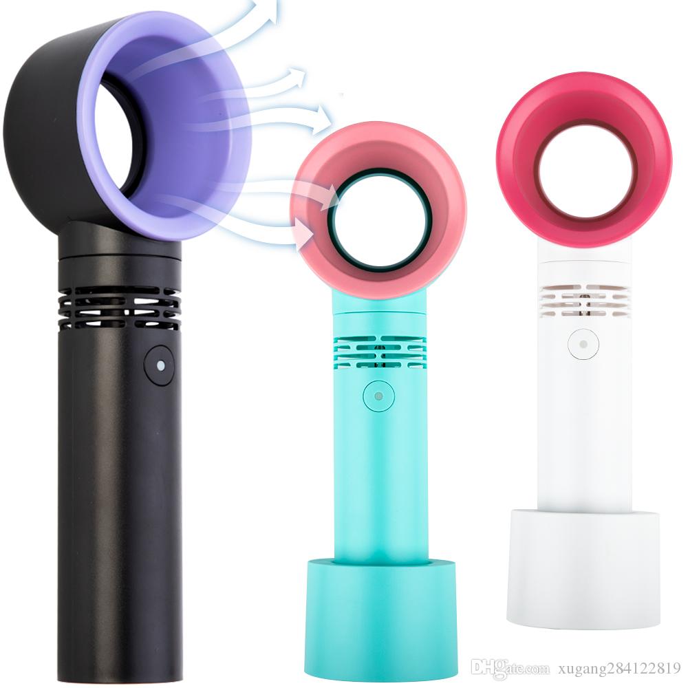 Quạt cầm tay mini không cánh Zero9 tròn