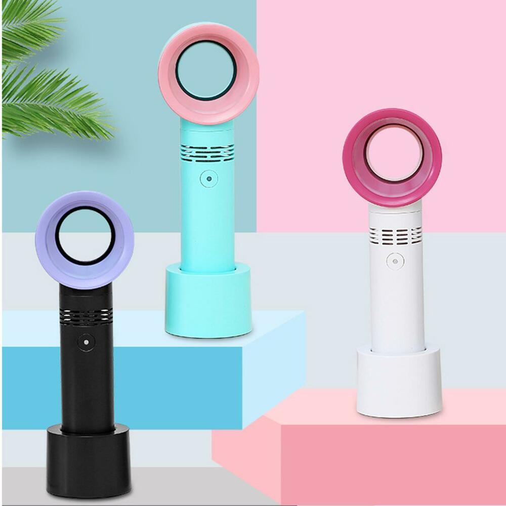 Quạt cầm tay mini không cánh Zero9 tròn