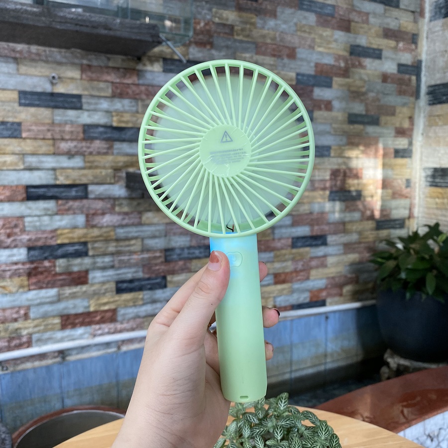Quạt mini cầm tay có đế giữ N9 - Bỏ túi tiện lợi