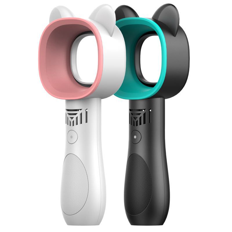 Quạt mini cầm tay không cánh Zero9 hình tai thỏ