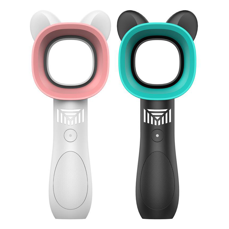 Quạt mini cầm tay không cánh Zero9 hình tai thỏ