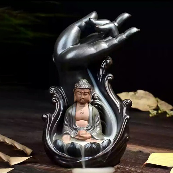 Thác khói trầm hương thủ ấn tránh ác