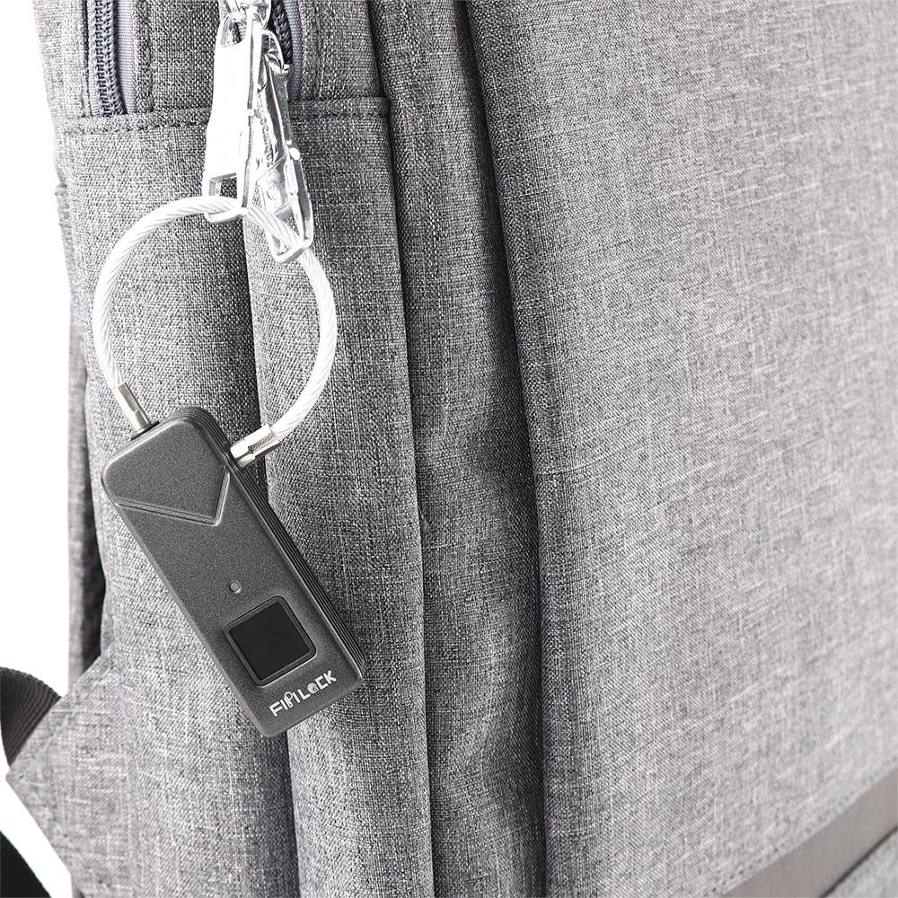 Ổ khóa vân tay vali Fibilock chính hãng kèm chìa khóa - Chống nước IP65