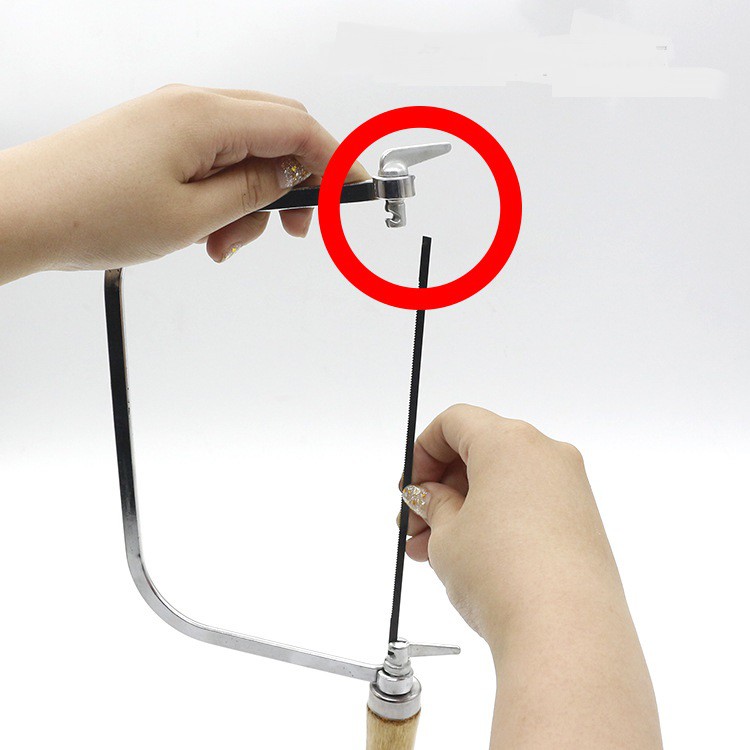 Deal Sốc Cưa tay cưa lọng chữ U - 4 lưỡi thay thế