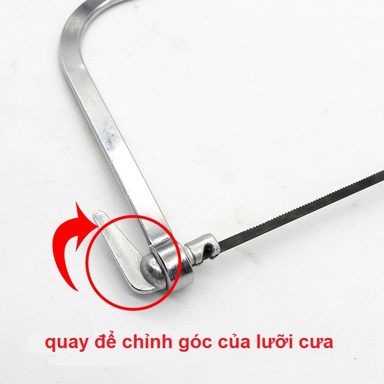 Deal Sốc Cưa tay cưa lọng chữ U - 4 lưỡi thay thế