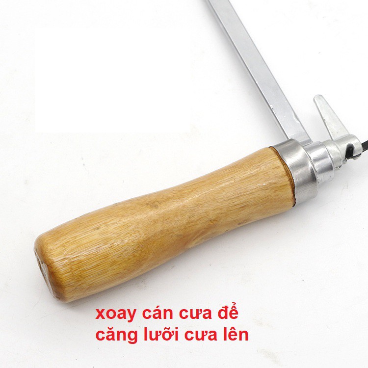 Deal Sốc Cưa tay cưa lọng chữ U - 4 lưỡi thay thế