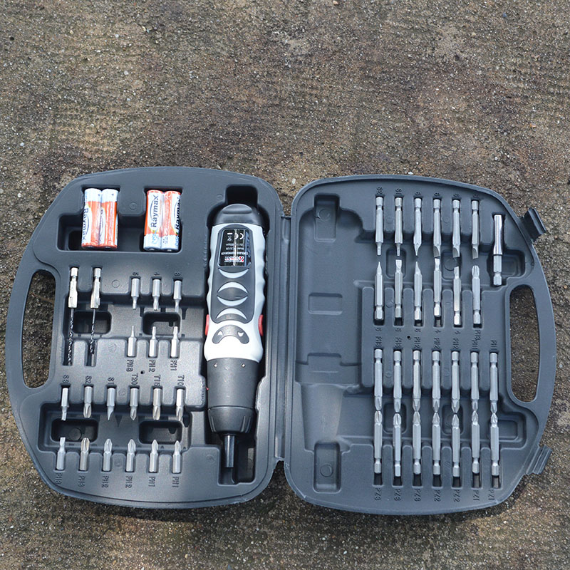 Bộ máy khoan và vặn ốc vít kèm 45 chi tiết JST-12B