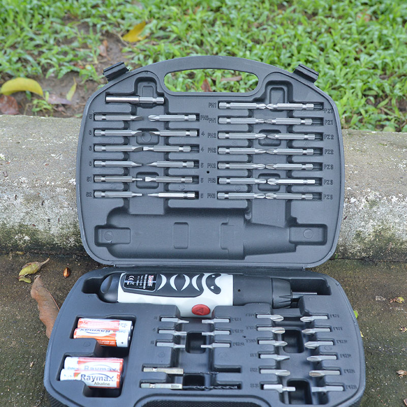 Bộ máy khoan và vặn ốc vít kèm 45 chi tiết JST-12B