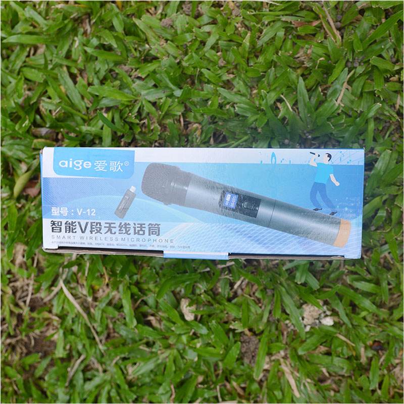 Micro không dây DAILE V12 - Kết hợp cực tốt với loa kéo di động