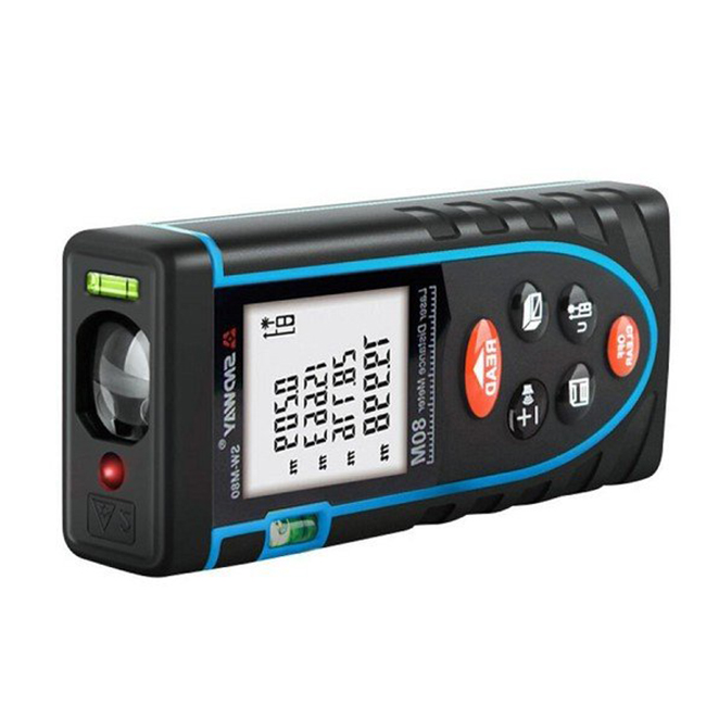 Máy laser đo khoảng cách cầm tay M80 - SNDWay SW 80M chính hãng