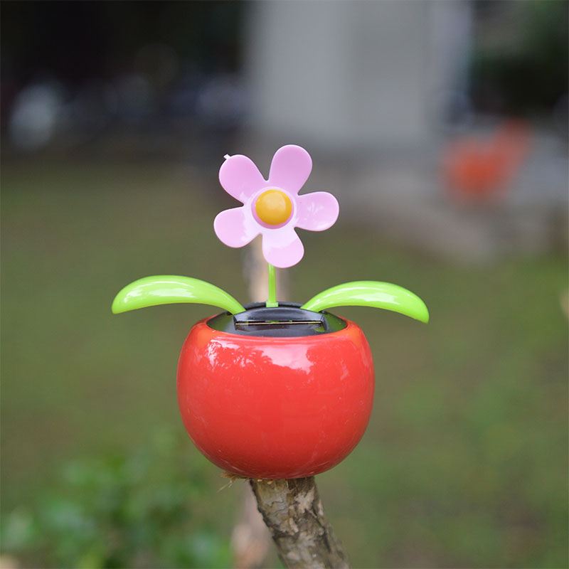 Hoa lúc lắc năng lượng mặt trời