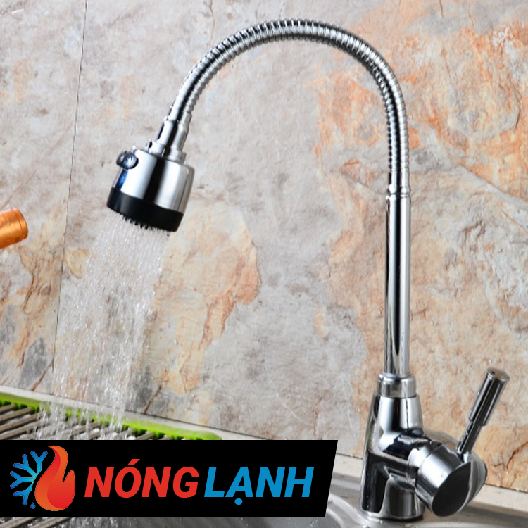 Vòi xịt rửa bát tăng áp K3 - Hỗ trợ nóng lạnh