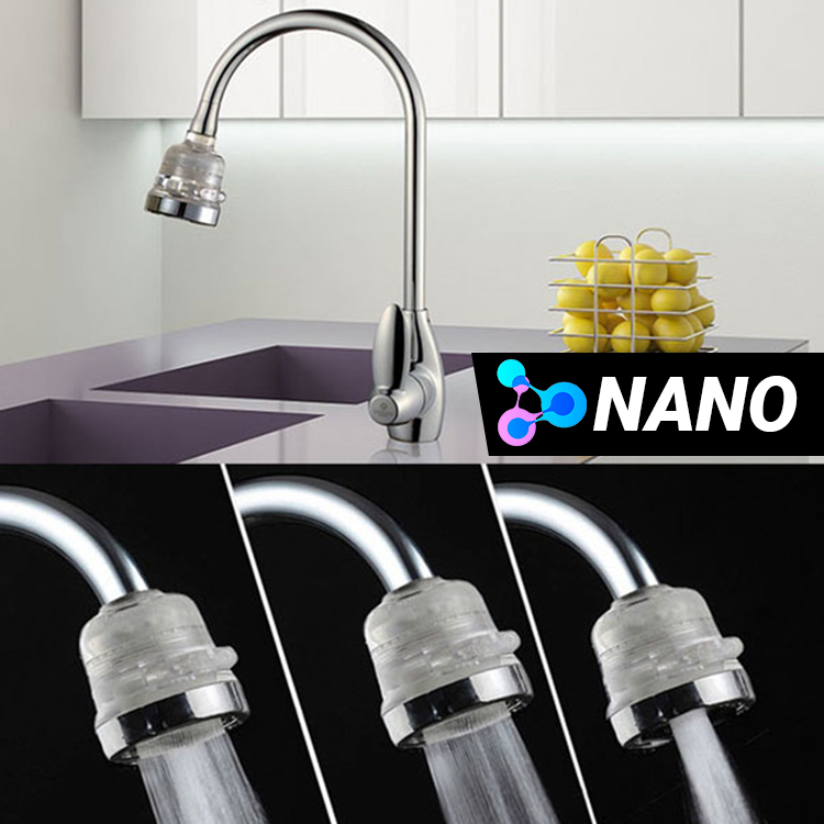 Đầu vòi sen rửa bát tăng áp JIKAS 9006 cực mạnh - 3 Chế độ phun tiết kiệm nước